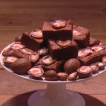 John Whaite creamy egg chocolate brownies recipe on Steph’s Packed Lunch