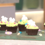 Juliet Sear chocolate creme egg cupcakes recipe for a Easter treat on This Morning
