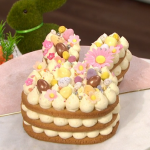 Juliet Sear Easter treat giant bunny cookies recipe on This Morning