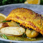 Simon Rimmer Sea Bass with Pickled Mustard Seeds recipe on Sunday Brunch