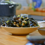 Raymond Blanc Thai mussels with chillies, coriander and ginger recipe on Simply Raymond Blanc