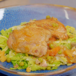Brian Turner Chicken and Sage Cobbler recipe on Ainsley’s Food We Love