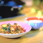 Gok Wan paneer bhuna curry with chickpeas, spinach and cherry tomatoes recipe on Gok Wan’s Easy Asian