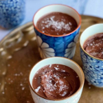 John Gregory-Smith vegan chocolate pots recipe on Sunday Brunch