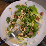 Dr Rupy fresh larb salad with leftover ham, honey and fish sauce recipe on Cook Clever, Waste Less with Prue and Rupy