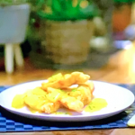 Gok Wan honey and lemon fish with pineapple and custard powder recipe on Gok Wan’s Easy Asian