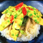 Gok Wan oyakodon omelette with rice recipe on Gok Wan’s Easy Asian
