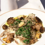 Paul Ainsworth Cornish plaice with mussels and parsley, basil, capers and shallot sauce recipe for catch of the day on This Morning