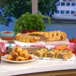 Phil Vickery summer sausage rolls with chorizo, roasted peppers and sun-dried tomatoes recipe on This Morning