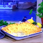 Rick Stein classic fish pie with peas, boiled eggs and smoked haddock recipe on This Morning