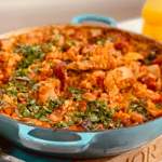 John Torode one pot chicken and chorizo with oyster mushrooms recipe on This Morning