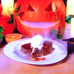 Simon Rimmer sticky pumpkin pudding recipe on Steph’s Packed Lunch