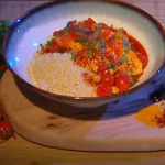 Ruby Bhogal Moroccan fish tagine recipe on Steph’s packed Lunch