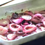 Jamie Oliver roasted sweet and sour red onions recipe