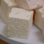 Oonagh’s light marshmallows with fruit on The Hairy Bikers Go North