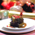 Gok Wan sticky toffee pudding with molasses and five spice on Gok Wan’s Easy Asian Christmas