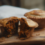 Spiced chicken and apricot tagine pie by Stuart from the Men’s Pie Club on Mary Berry Love To Cook