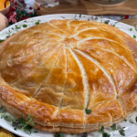 John Torode festive vegetarian pie (pithivier) with butternut squash, chestnuts and blue cheese recipe on This Morning
