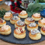 Clodagh Mckenna vol au vent with chicken, mushrooms and leeks recipe on This Morning