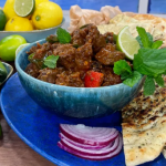 Nisha Katona lamb jalfrezi winter curry with peppers and tomatoes recipe on This Morning