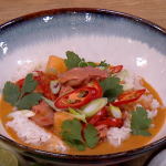 Simon Rimmer Thai duck red rice recipe on Steph’s Packed Lunch