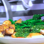 Dermot O’Leary sea bass with roast potatoes and gremolata recipe on This Morning