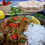 Nisha Katona chicken dopiaza curry with rice recipe on This Morning