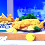 Nisha Katona Friday fish and chips recipe on This Morning