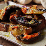 Simon Rimmer chilli mushrooms on wholemeal sourdough toast recipe on Sunday Brunch