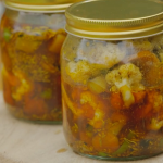 Swazi’s wild veggie Indian pickle on Tales from a Kitchen Garden with Marcus Wareing