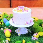 Ruby Bhogal showstopping Easter cake recipe on Steph’s Packed Lunch