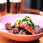 Gok Wan sweet soy chicken drumsticks with garlic and agave syrup recipe on Gok Wan’s Easy Asian