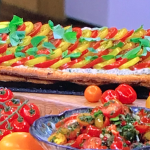 Phil Vickery galette with tomatoes, mascarpone cheese and mayonnaise recipe on This Morning