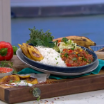 Alison Hammond corned beef and rice with plantains recipe on This Morning