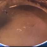 Harriet Mansell vegan gravy with yeast and mushrooms on River Cottage Revisited