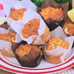 Phil Vickery sweetcorn muffins with buttermilk and cheddar cheese recipe on This Morning