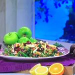 Clodagh Mckenna super-food summer salad with apples and beetroot recipe on This Morning