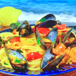 Gino D’Acampo linguine with mussels and cherry tomatoes recipe on Gino’s Italy: Like Mamma Used To Make