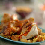 Nadiya Hussain Kimchi Chicken with Miso Leeks and Sticky Rice recipe on Nadiya’s Everyday Baking