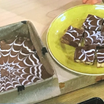 Peter Sawkins Halloween malteser squares recipe on Steph’s Packed Lunch