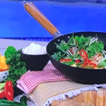 John Torode red Thai curry with butternut squash and prawns recipe on This Morning