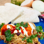 Simon Rimmer Mexican style chicken traybake recipe on Steph’s Packed Lunch