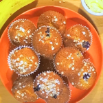 Oakley’s Banana and Blueberry Muffins recipe on Cooking with The Gills
