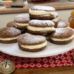 Donal Skehan gingerbread sandwich cookies with stem ginger and buttercream recipe on This Morning
