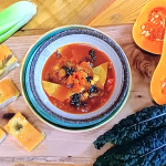 John Whaite minestrone soup recipe on Steph’s Packed Lunch