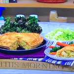 Phil Vickery plate pie with chicken thighs, carrots, leeks and tarragon recipe on This Morning
