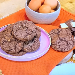 John Whaite chocolate salted cookies recipe on Steph’s Packed Lunch