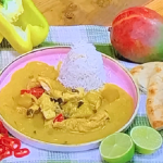 Nathan Anthony slow cooker Thai mango chicken curry recipe on Steph’s Packed Lunch