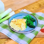 Rosemary Shrager smoked haddock and leek gratin recipe on Steph’s Packed Lunch