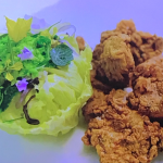 Clare Smith fried chicken with coleslaw and green gazpacho recipe on James Martin’s Saturday Morning